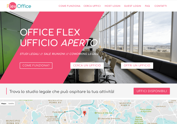 FlexOffice website