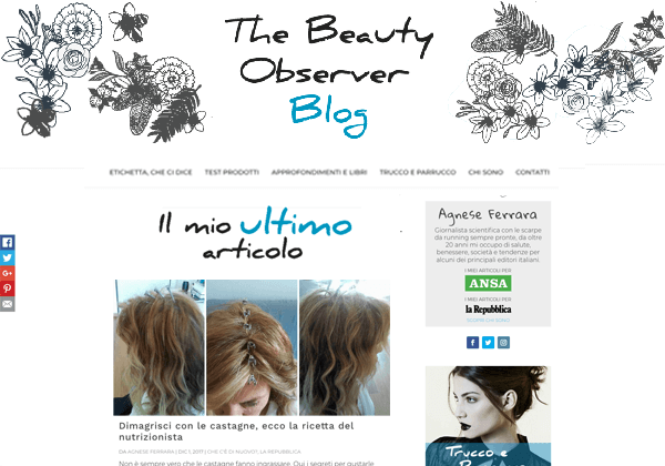 The Beauty Observer blog